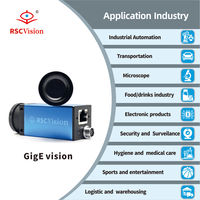Modul Kamera Industri RSCVision RV-CN4503AME GigE Vision Berbasis ARM/DSP MCU Sensor CMOS Sesuai GenICam dengan Pemicu Eksternal