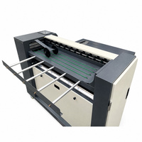 Máquina Automática para Doblar Papel A4, A1, A2, A3, Semiautomática, Plegado en Longitud, 18 Pliegues, Plegado Cruzado, Control Táctil