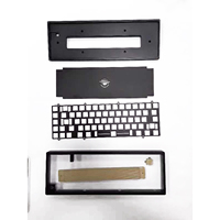 OEM Anodizing Aluminum Keyboard Keycaps Case Plate CNC Machining Mechanical Custom Keycaps