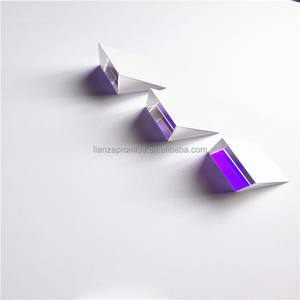 최고 품질의 광학 부품 투명 유리 조사 삼각형 크리스탈 프리즘 - Product Image 2