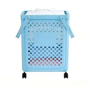 Panier à linge pliable en PP, vente en gros d'usine, nouveau matériau, multifonctionnel, pliable, panier à linge, bac de rangement gain de place - Product Image 2