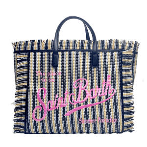 Nuova Borsa Tote con Frange Ricamate in Tessuto di Paglia da Spiaggia Borsa Intrecciata in Paglia di Tendenza Europea e Americana per Donne - Product Image 5