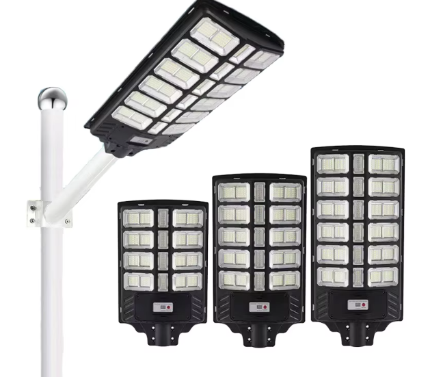 All in One Solar Street Light No External Power Supply Green Outdoor Weatherproof Powered LED Lamp for City and Rural