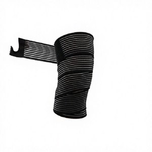 Bande de soutien élastique professionnelle pour le coude, respirante, réglable, avec sangles flexibles, soulage l'arthrite et les blessures sportives - Product Image 3