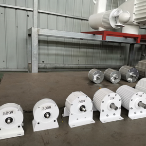 Moteur sans balais triphasé AC 12V à aimant permanent Midfine, générateur 100W-300W, série PMG - Product Image 3