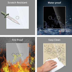 Bingoelec dispositivo elettrico domestico interruttori della luce per montaggio a parete a doppio tocco presa schuko 16A <span class=keywords><strong>prese</strong></span> di corrente <span class=keywords><strong>turchia</strong></span> - Product Image 5