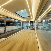 Villa préfabriquée mobile à double étage pour l'extérieur, type capsule spatiale, pour hébergement transfrontalier, Modèle CHANGTING, Guangdong Changting