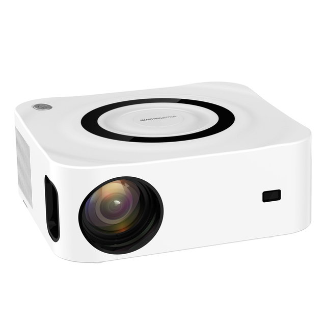 2023 New 7500 Lumens 350 ANSI 2GB 16GB Dual Band Wifi Hi-Fi Stereo1080P Smart Android Laser 4k Video Projector Y9
