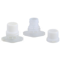 Couvercle de becs de poche de liquide en plastique de 10mm, bonne étanchéité, prix bon marché, vente en gros d'usine