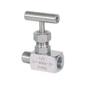 Certified Grade <b>Needle</b> Control <b>Valves</b> with Stainless Steel Metal Made Durable Oil & Gas Industry Uses <b>Needle</b> Control <b>Valves</b> - Product Image 4