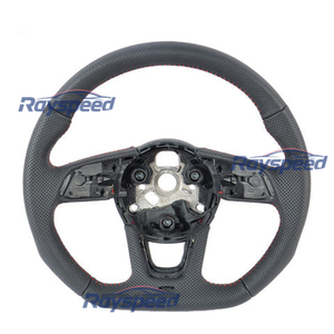 Phù hợp cho Audi S4 A5 A4 S3 S5 S6 S7 RS3 rs4 RS5 RS6 rs7 Q3 Q5 Q7 Q8 A3 A6 A7 A8 B9 b8.5 R8 <span class=keywords><strong>TT</strong></span> C8 LED carbon sợi chỉ đạo bánh xe - Product Image 6