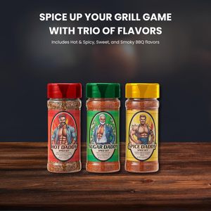 Coffret <span class=keywords><strong>cadeau</strong></span> BBQ Daddy Spice Rub - Assaisonnement épicé et fumé <span class=keywords><strong>pour</strong></span> les hommes passionnés <span class=keywords><strong>de</strong></span> grillades, cadeaux <span class=keywords><strong>de</strong></span> vacances et d'anniversaire - Product Image 4