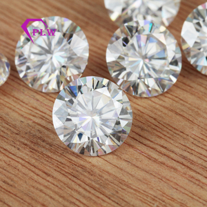 Forever one Round brillant pierres <span class=keywords><strong>de</strong></span> moissanite EF blanc pur <span class=keywords><strong>taille</strong></span> blanche à petit prix - Product Image 2