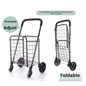 Carrito de Compras Plegable Portátil, Carrito de Mano, Carrito para Pesca, Camping, Herramientas de Tienda, OEM Personalizable, Marco de Hierro - Product Image 5