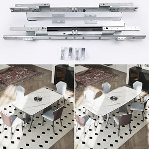 <span class=keywords><strong>Console</strong></span> noir dissimuler cuisine levage multi métal caché complet robuste pli Extension <span class=keywords><strong>Table</strong></span> à manger mécanisme coulissant <span class=keywords><strong>extensible</strong></span> - Product Image 1