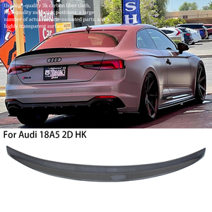 สำหรับ A5 S5 B9 RS5แบบ2ประตูสไตล์คูเป้คาร์บอนไฟเบอร์สปอยเลอร์ท้ายรถปีก2016-2025 - Product Image 1
