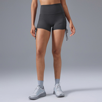 Pantalon court de yoga taille haute sexy pour femmes Short de sport d'été serré avec cordon de serrage Taille élastique Biker Fitness Short de cyclisme Push-Up