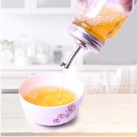 Couvercles en acier inoxydable de 70 mm et 86 mm pour bocaux Mason, avec bec verseur facile à ouvrir, pour distributeur d'huile d'olive et bouteilles à vinaigrette.