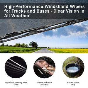 Cao cấp xe buýt lưỡi gạt nước chất lượng cao kính chắn gió kính chắn gió gạt nước thiết lập phù hợp với Volvo tiffin Allegro xe hạng nặng - Product Image 4