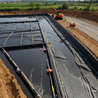 Étang à poissons Réservoir d'élevage Pvc Géomembrane Réservoirs à poissons Ferme Aquaculture Grand lac