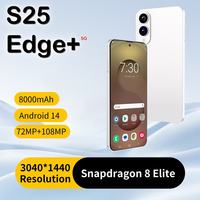 Nuevo Teléfono Inteligente S25 Edge 5G Original, CDMA, Sistema Operativo en Español, Android