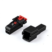 Boîtier de connecteur automobile mâle non étanche à 2 broches 6098-7677 pour faisceau de câblage intérieur de voiture