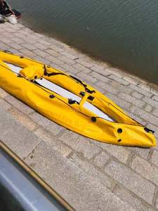 Canoë, pour la pêche récréative et les loisirs en solo, durable et léger. Kayak. Vente directe d'usine - Vente flash en cours - Product Image 3