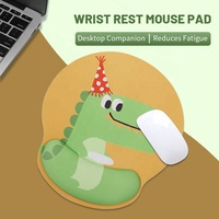 Tapis de souris de jeu personnalisé en couleur unie avec repose-poignet pour accessoires informatiques de bureau et de maison