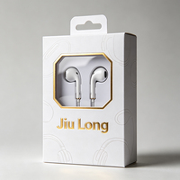 Boîtes carrées personnalisables avec fenêtre découpée pour accessoires électroniques – Boîte d'emballage en papier épais pour chargeurs et écouteurs