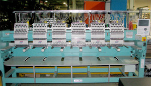 Máquina de Bordar Computarizada <span class=keywords><strong>TAJIMA</strong></span> de Alta Velocidad, de 6 Cabezas y 15 Agujas, <span class=keywords><strong>Usada</strong></span>, Industrial - Product Image 5