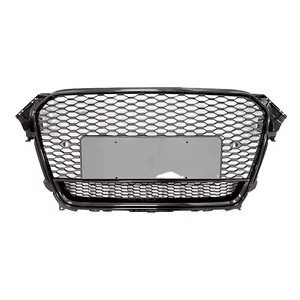 Xe <span class=keywords><strong>A4</strong></span> S4 chrome đen phía trước lưới tản nhiệt <span class=keywords><strong>rs4</strong></span> phong cách phía trước lưới tổ ong nướng với Quattro cho <span class=keywords><strong>Audi</strong></span> <span class=keywords><strong>A4</strong></span> S4 <span class=keywords><strong>b8.5</strong></span> 2013 2014 2015 2016 - Product Image 1