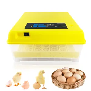 HT-56 new hot sell LED light 56 eggs testing function egg incubator for sale 110V/220V