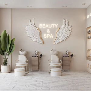 Muebles para Salón de Belleza Europeo |   Mostrador de Exhibición de Productos para Salón con Forma Personalizada y Diseños de Interiores para Salón - Product Image 1