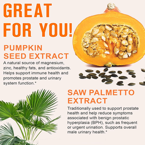 Rosebest China Fabriek Groothandel Bulk Biologische 2-in-1 Pompoenzaadolie Zachte <span class=keywords><strong>Capsules</strong></span> met Saw Palmetto voor de Gezondheid van de Urinewegen - Product Image 4