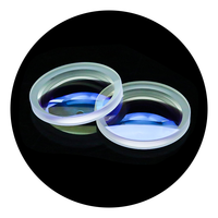 Custom Plano Concave Optical Glass Lens Custom Size Focal Length for Laser Expander Optical Instrument Lab Use