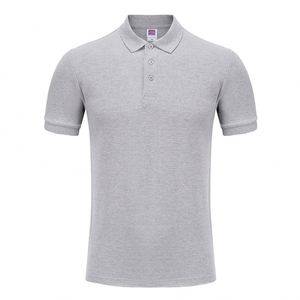 Design Navy Blue High Quality 220gsm 60% Cotton 40% Polyester Plus Size All Over Printing Knit Men's Polo <b>Shirts</b> - Product Image 2