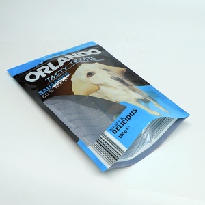 Tùy chỉnh in nhiều lớp nhôm lá nhựa đóng gói Ziplock đứng lên Túi Mèo Con Chó điều trị khô thức ăn vật nuôi bao bì túi - Product Image 2