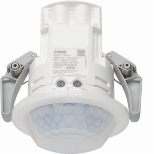 Rilevatore di Presenza e Movimento Hager 360 Gradi DalI2 da Incasso 20m - Product Image 1