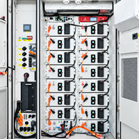 Conteneur de stockage d'énergie, armoire de batterie refroidie par air pour projets de réduction des pics de consommation en ferme solaire et stations utilitaires