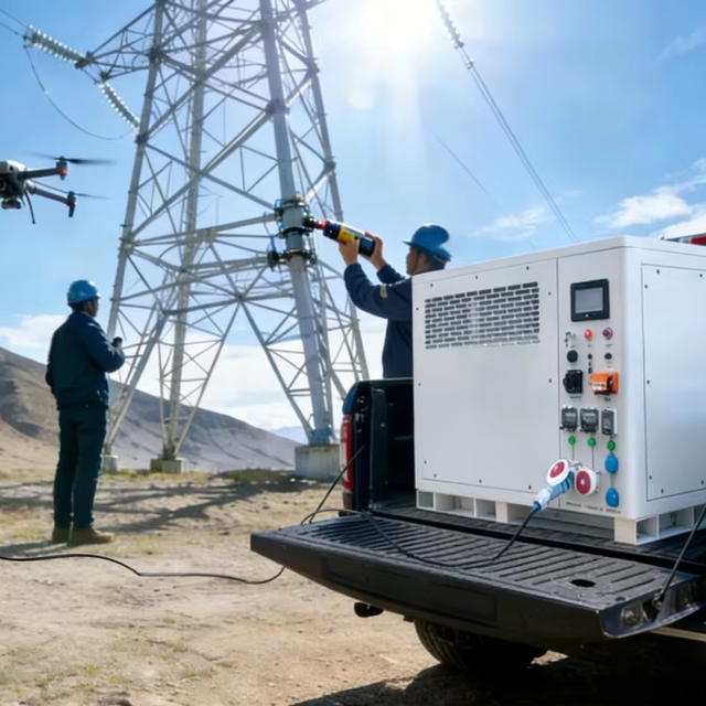 YIXINDIAN Solar-powered Mobile Rescue Energy Storage Charging Station 48kWh 65kWh 75kWh 100kWh Ultra-High Solar PV Inverter