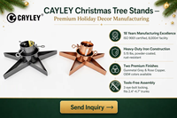 Support de base en métal en forme d'étoile pour sapin de Noël, stable, pour sapin de Noël artificiel ou naturel, décoration intérieure pour fêtes et maison, vente en gros