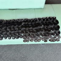 Extensiones de Cabello Humano Ondulado, 100% Virgen, Cabello Vietnamita Crudo, Alta Densidad, 10-24 Pulgadas, Trama Doble a Máquina