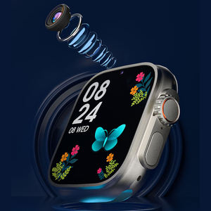 Montre connectée EDS GS37, charge sans fil, appel vidéo HD, grand écran de 2,08 pouces, version cellulaire, système Android, étanche IP68 - Product Image 2