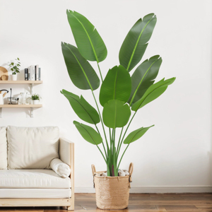 Venta caliente planta verde artificial pájaro <span class=keywords><strong>del</strong></span> <span class=keywords><strong>paraíso</strong></span> planta en maceta adecuada para decoraciones de centros comerciales bonsái de plantas artificiales - Product Image 3