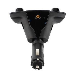 Xe Sạc Nhanh Sạc Điện Thoại Di Động FM Transmitter Âm Thanh Receiver <span class=keywords><strong>MP3</strong></span> Máy Nghe Nhạc - Product Image 4