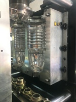 Máquina Automática para Soplado de Botellas de PET de 1000 bph, 10 L, 2 Cavidades