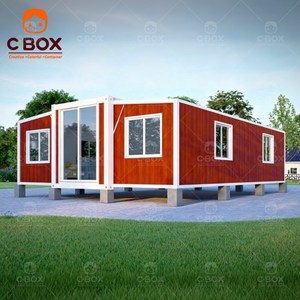 Casa Prefabricada Móvil Cbox Lista para Usar de 20 Pies, 2 Dormitorios, Oficina Plegable, Clínica, Villa de Lujo, Almacén, Casa Contenedor Expandible - Product Image 3