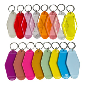 Design Custom logo Motel <b>Key</b> <b>Ring</b> Vintage <b>Plastic</b> Retro Vintage Motel <b>Key</b> Chain Custom Room Motel HOTEL KEYCHAIN - Product Image 1