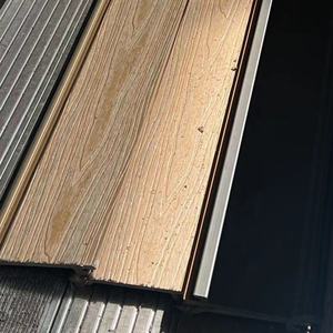 共押出木目チークカラー壁パネルUV耐性防水WPC複合天井壁外装装飾用 - Product Image 3