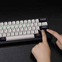 Clavier mécanique EPOMAKER Hack 59, compact 60 %, programmable, hot-swap, avec profil Gasket, touches PBT RGB pour le codage (Windows/Mac/Linux)